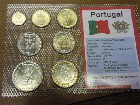 portugal coins before euro